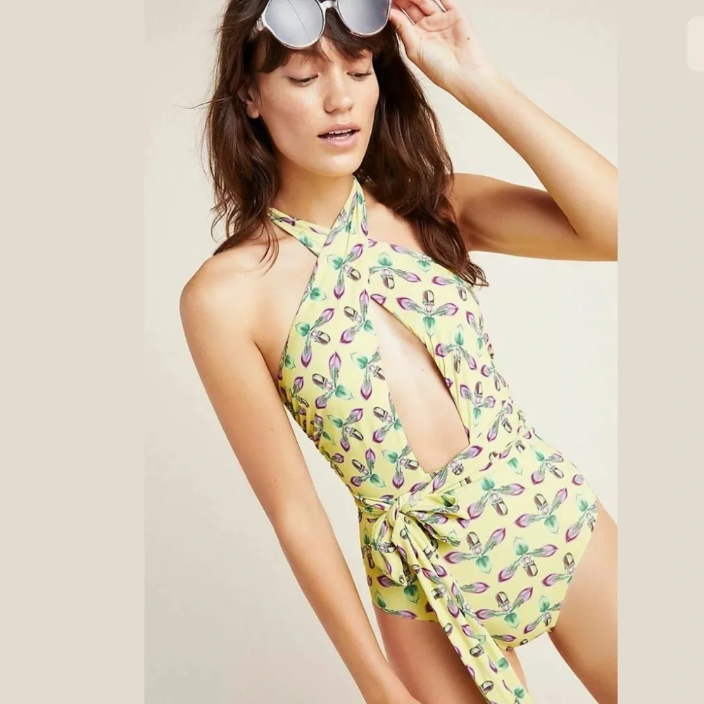 Anthropologie PatBo One piece swimsuit new 🐚🐚🌴